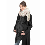 Jackenerweiterung "taupe" mit Clips für JEDE Jacke passend, Set  "Cocoo.meTragecover*"