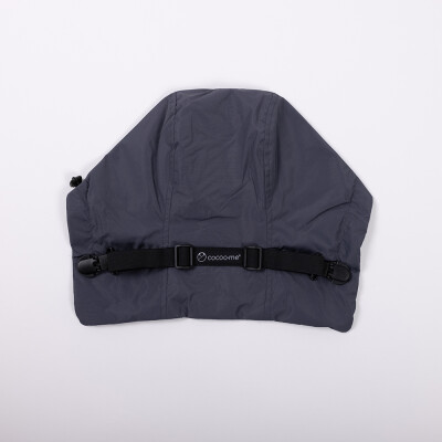 Kapuze "schwarz" für die Clip-in cocoo·me® Jackenerweiterung mit Clips